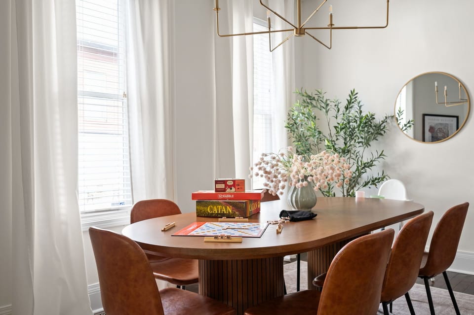 We love a good game night! Enjoy the provided games during your stay.
