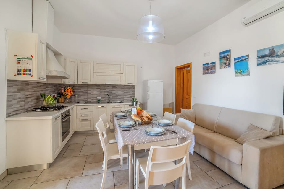 Kitchen and dining area