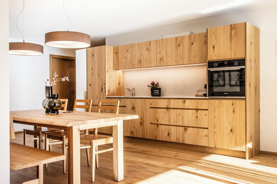 Luxury Apartment | Private kitchen | Fridge, oven, stovetop, dishwasher