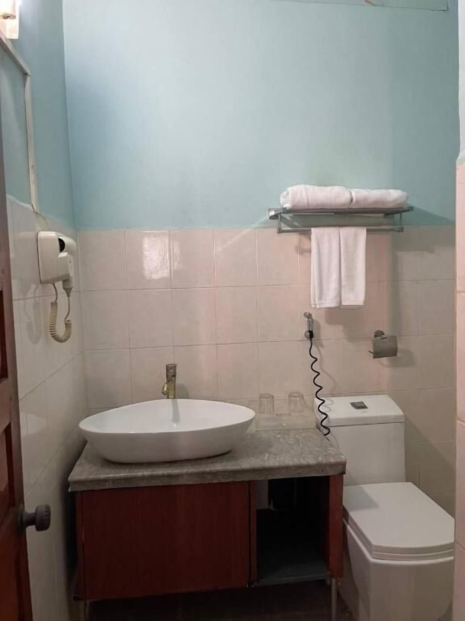 Slippers, bidet