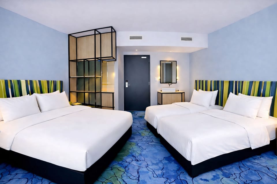 Family Room, Multiple Beds, Connecting Rooms (Standard) | Desk, soundproofing, iron/ironing board, free WiFi