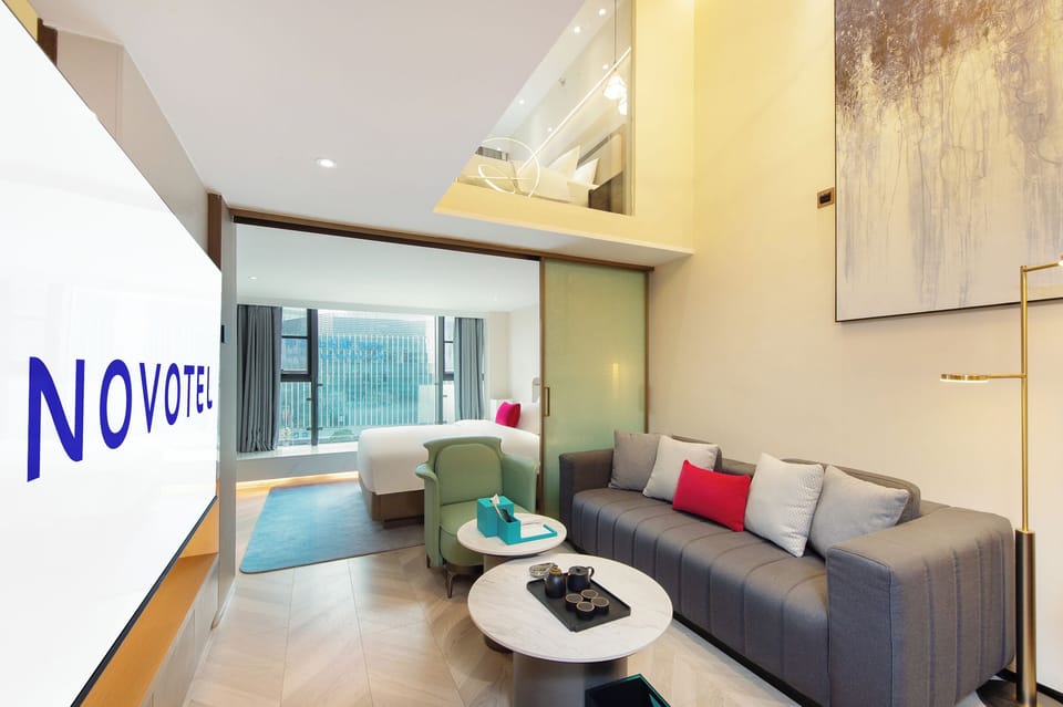 Junior Suite, Multiple Beds | Down comforters, minibar (some free items), soundproofing, WiFi (free)