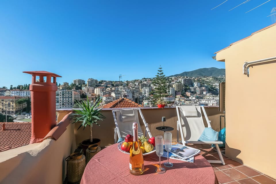 Standard Studio, Sea View (Piccola Pigna - Terrazza Vista Mare) | Terrace/patio