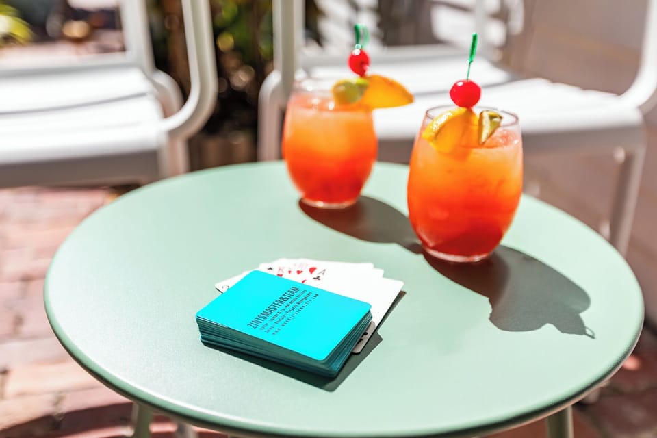 Drinks and Cards