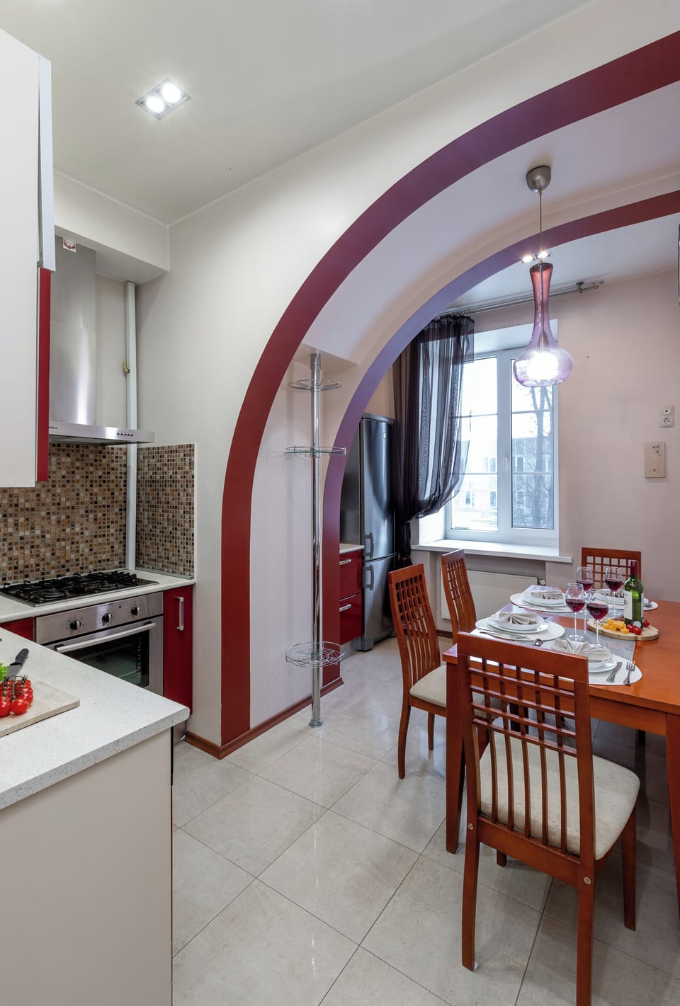 Deluxe Apartment, Non Smoking, Courtyard View | Private kitchen | Electric kettle, cleaning supplies, paper towels