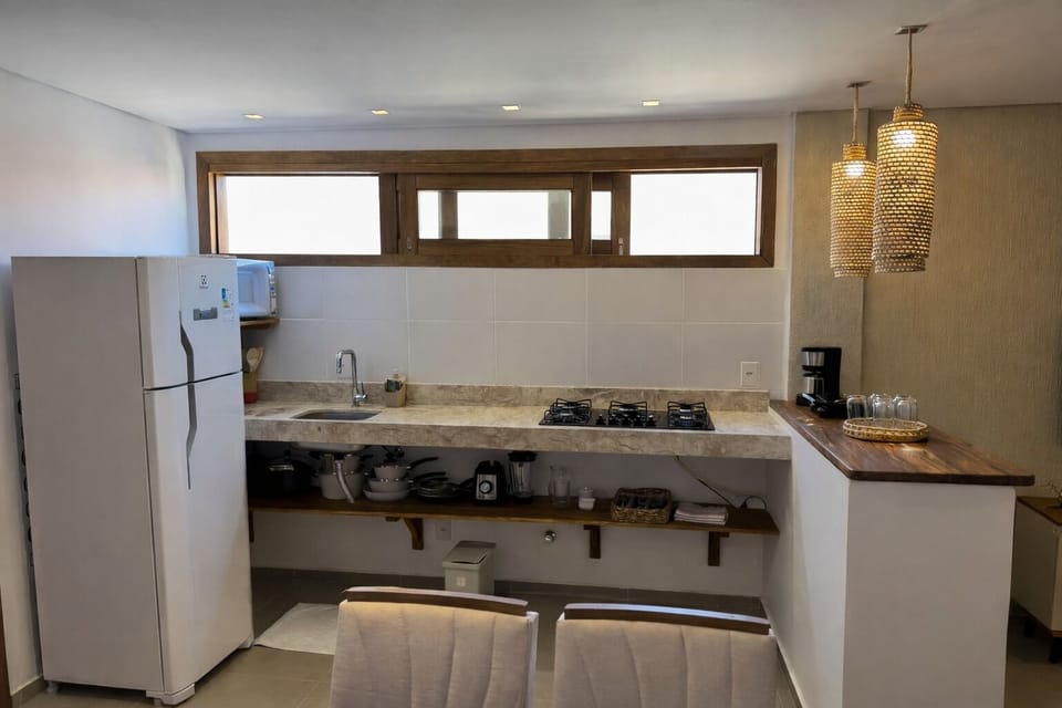 Comfort Apartment | Private kitchenette | Coffee/tea maker, electric kettle, dining tables