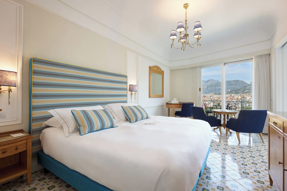 Premier Double or Twin Room, Balcony, Sea View | Hypo-allergenic bedding, minibar, in-room safe, desk