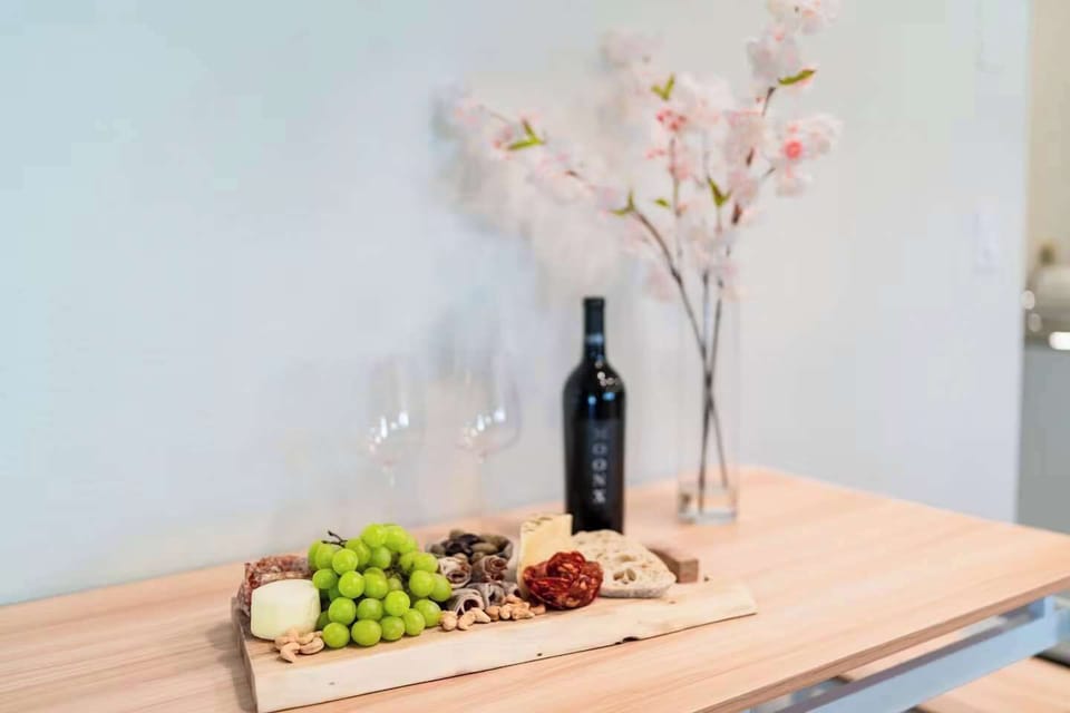 Great for snacks, wine, and good company