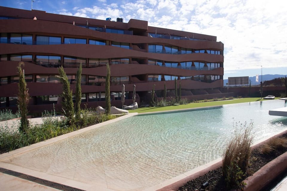 Private Pool, Sunbathing area, Luxury loungers.