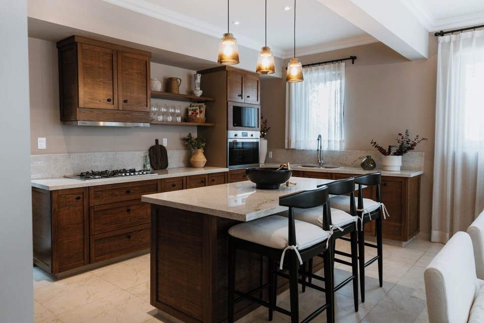 Luxury Villa, 3 Bedrooms, Courtyard View | Private kitchen | Espresso maker