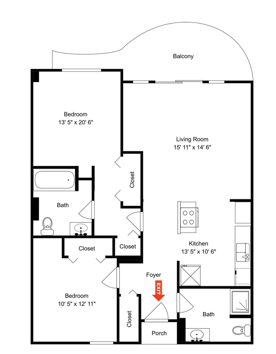 Condo (2 Bedrooms) | Property amenity