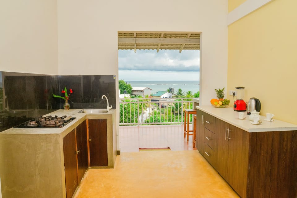 Villa, 3 Bedrooms | Private kitchen | Fridge, microwave, stovetop, electric kettle