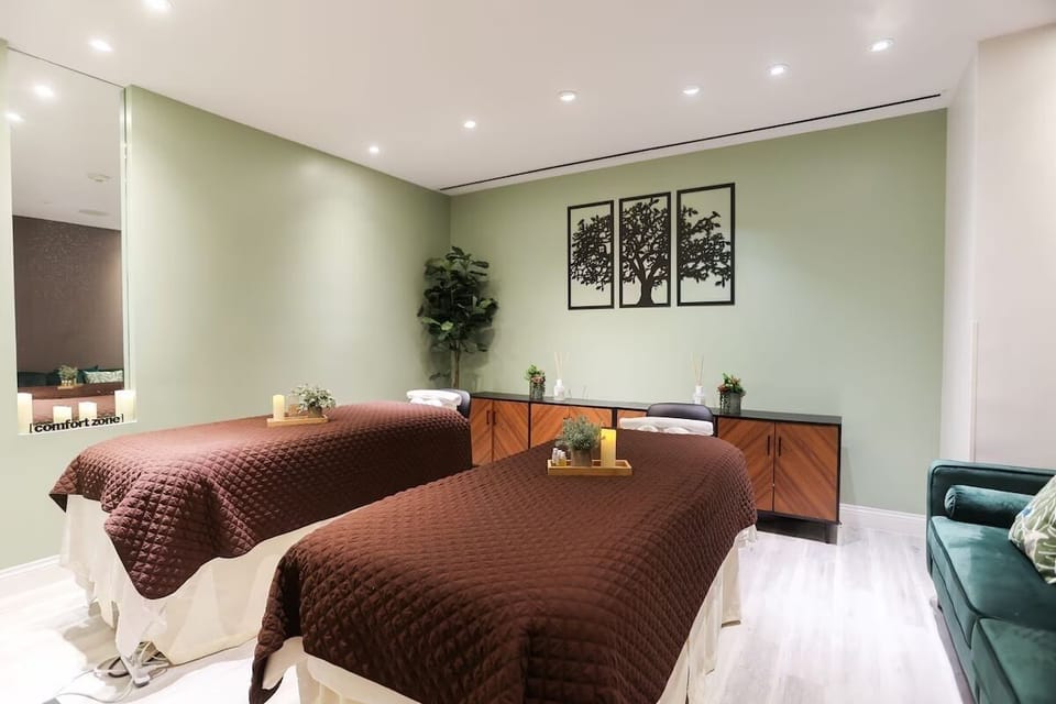 Step into serenity with a dedicated spa welcome area.
