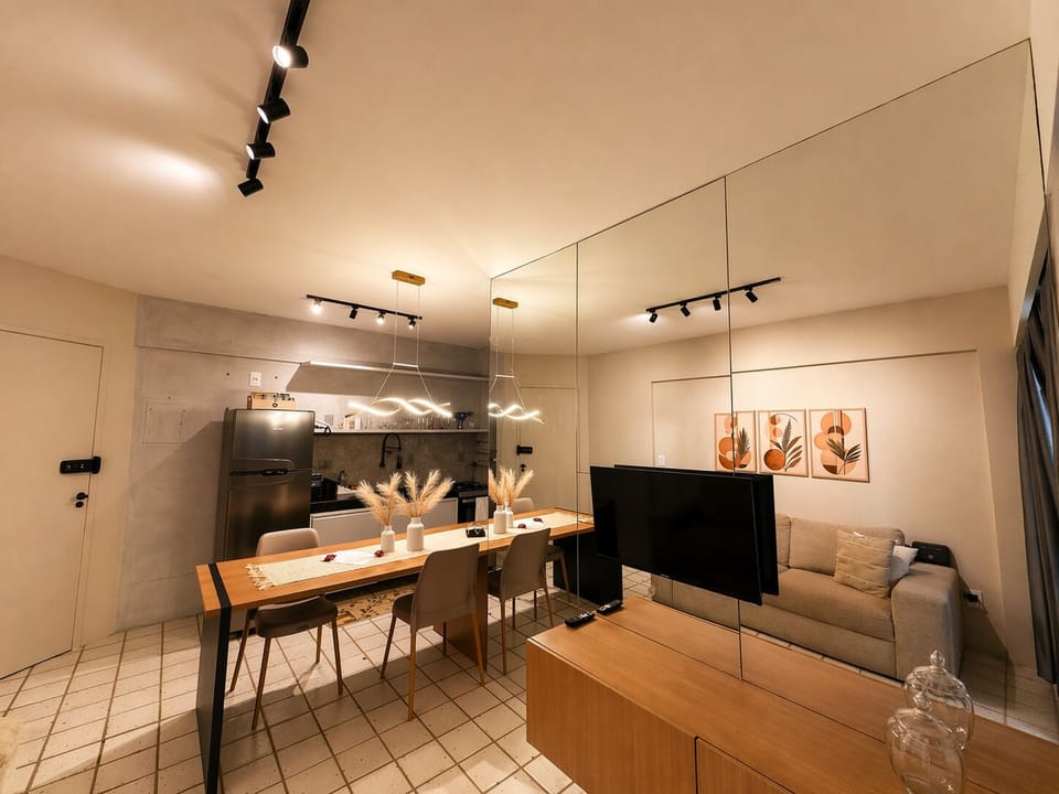 Family Apartment, Partial Sea View | Private kitchen