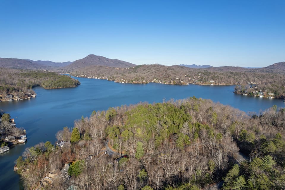 Upper drone view