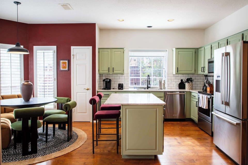 Cooking is more fun in a space designed for creativity, laughter, and maybe a little dancing while you prep. 