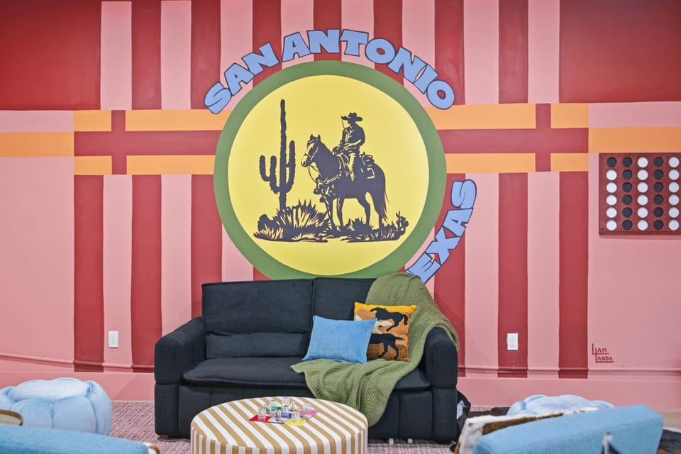 Comfy seating, cozy vibes, and the perfect setup for movie nights, game-day cheering, or late-night chats.