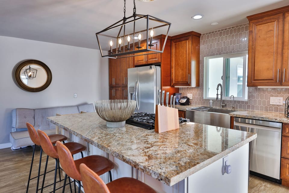 Kitchen fully equipped with everything you need to cook delicious meals