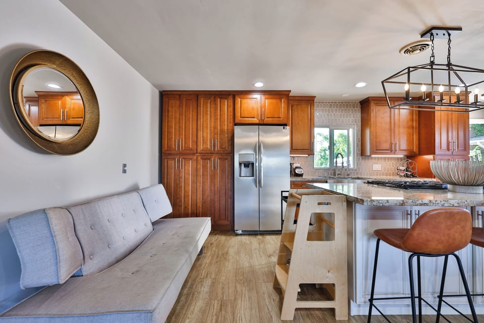 Kitchen fully equipped with everything you need to cook delicious meals