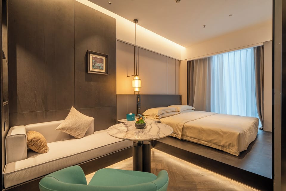 In-room safe, blackout drapes, soundproofing, iron/ironing board