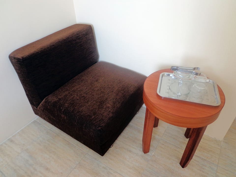 Basic Double Room, 1 Double Bed, Ocean View, Beachfront | Room amenity