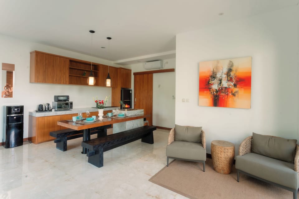 Deluxe Villa, 3 Bedrooms | Living area | Flat-screen TV