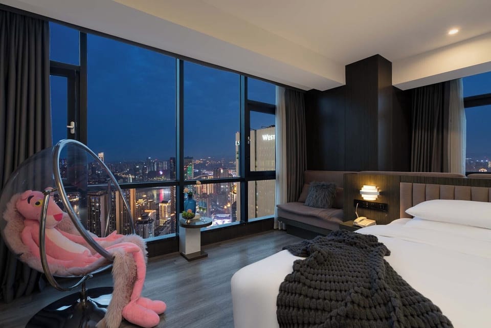 Luxury Double Room, City View | View from room