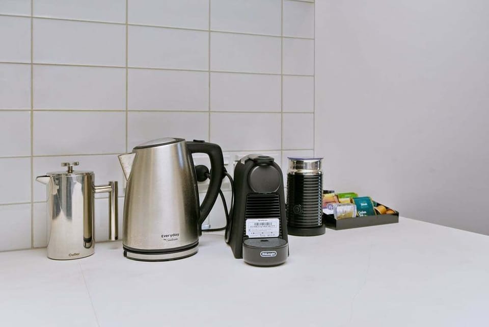Start your day with quality tea and coffee provided