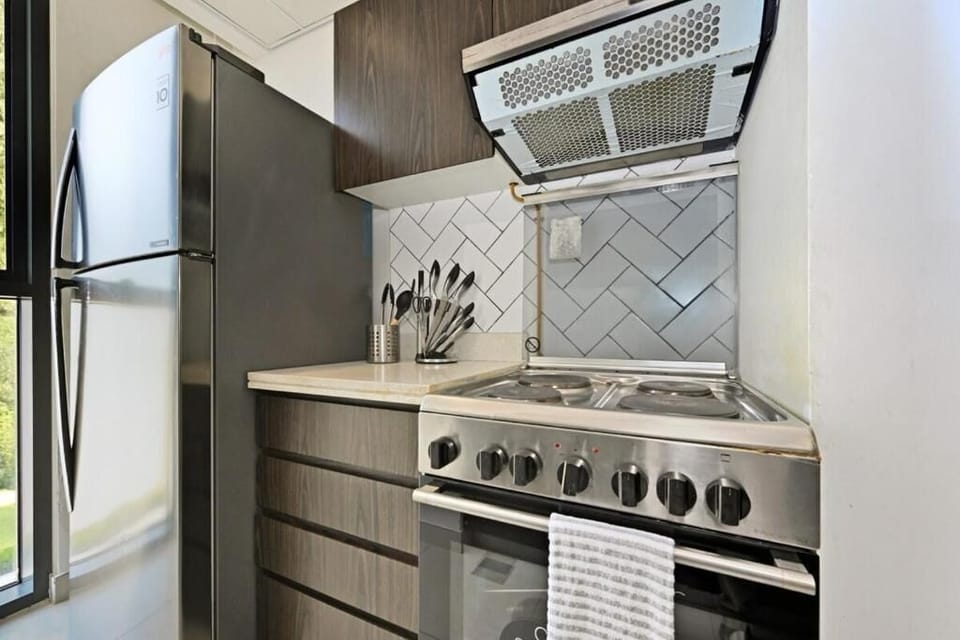 Apartment, Balcony | Private kitchen