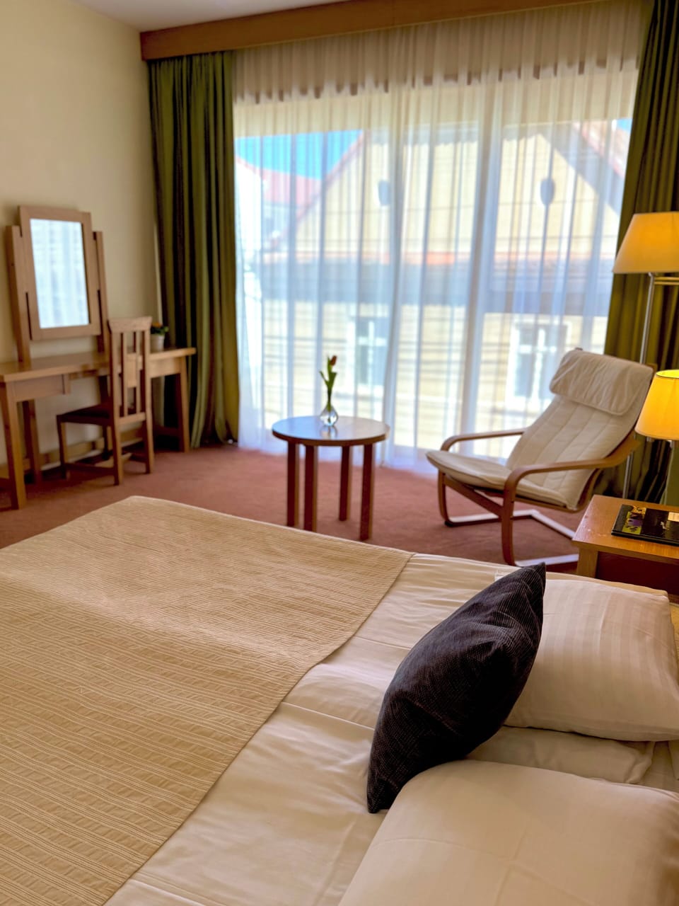 Standard Double Room, 1 Queen Bed, City View | In-room safe, laptop workspace, free WiFi, bed sheets