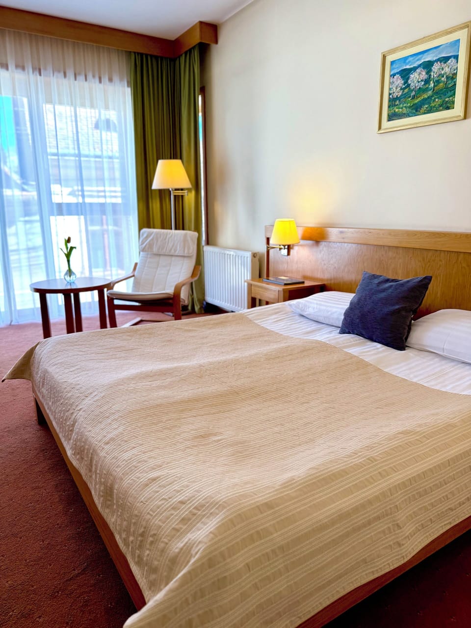 Standard Double Room, 1 Queen Bed, City View | In-room safe, laptop workspace, free WiFi, bed sheets