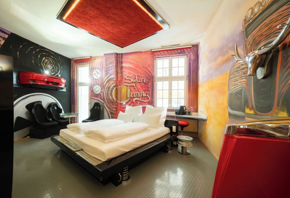 In-room safe, laptop workspace, blackout drapes, soundproofing