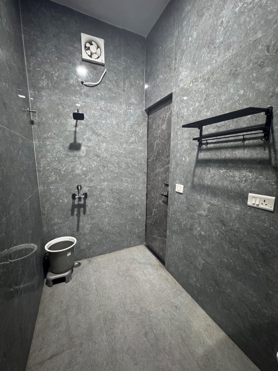 Comfort Room | Bathroom | Shower, towels, soap, shampoo