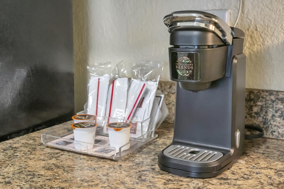 Coffee station ready for easy mornings