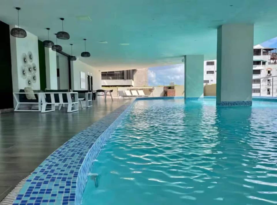 Deluxe Apartment, Balcony, City View | Pool | Outdoor pool