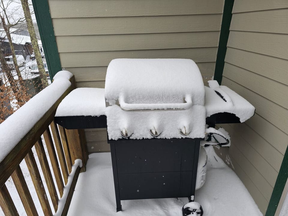 Grill on Balcony