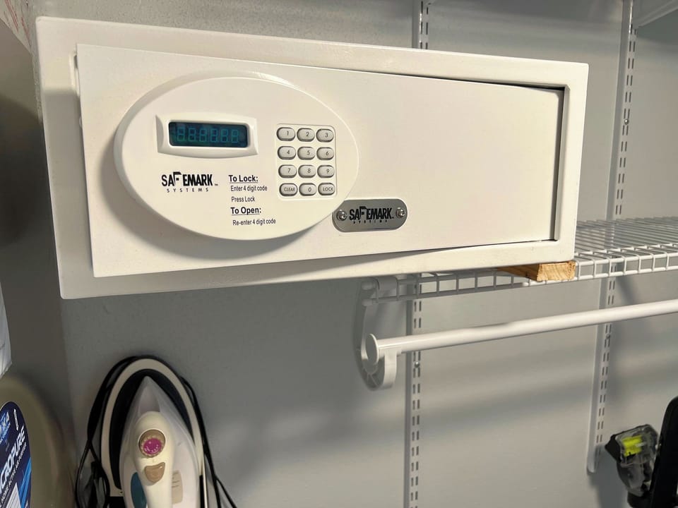 Room Safe in MBR closet