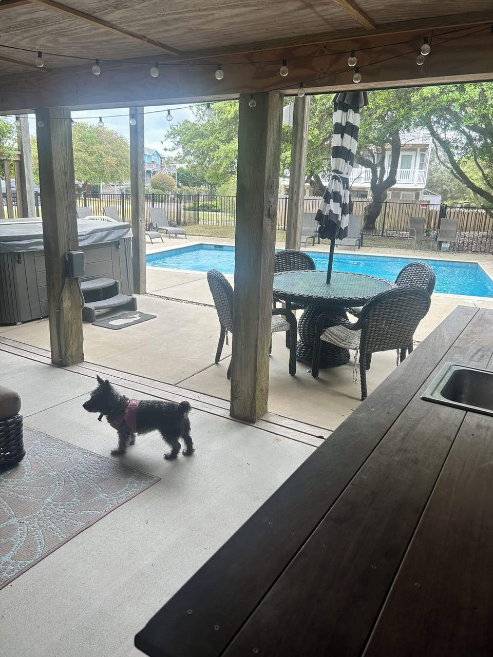 Outdoor dining