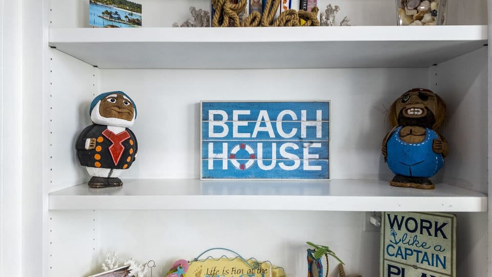 Thoughtful coastal touches throughout the home