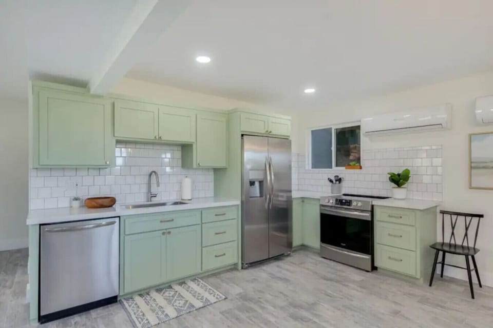 Modern fully equipped kitchen