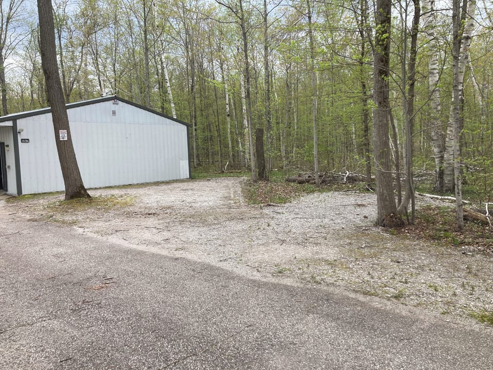 Extra parking for boats, trailers, extra cars, RV’s etc.