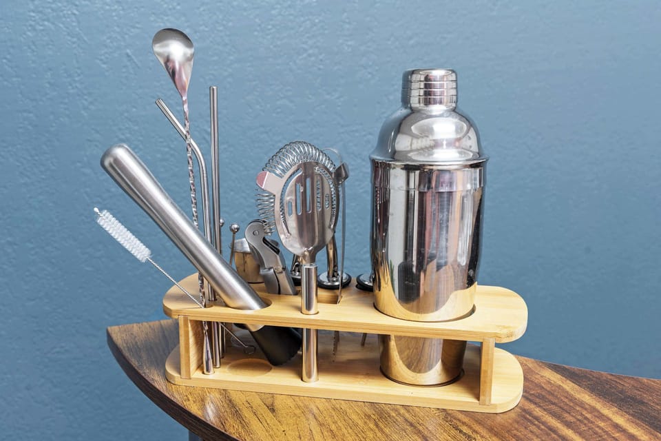 Shake It Up - Get creative with a professional-grade mixology set ready for any occasion.