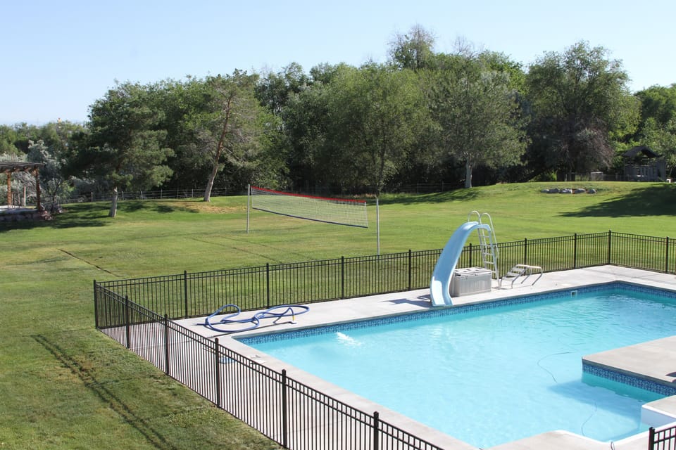 50,000 gallon pool available during summer months