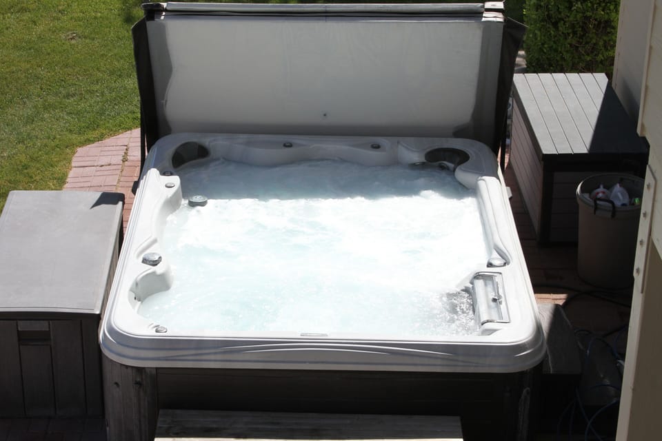 6 person hot tub available year around