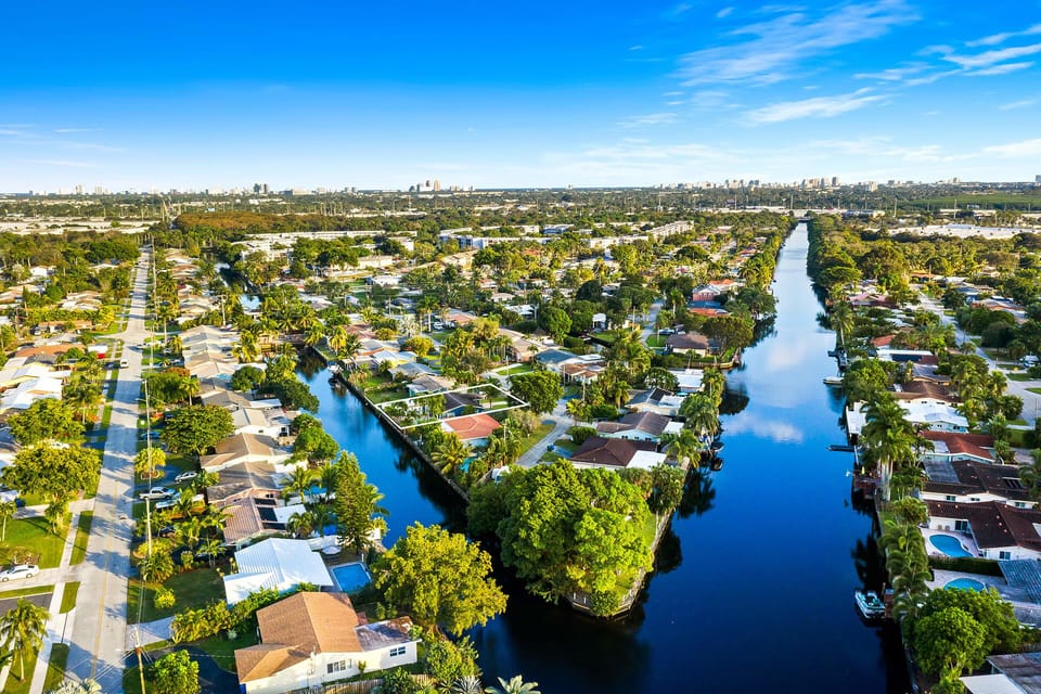 Beautiful water way views.