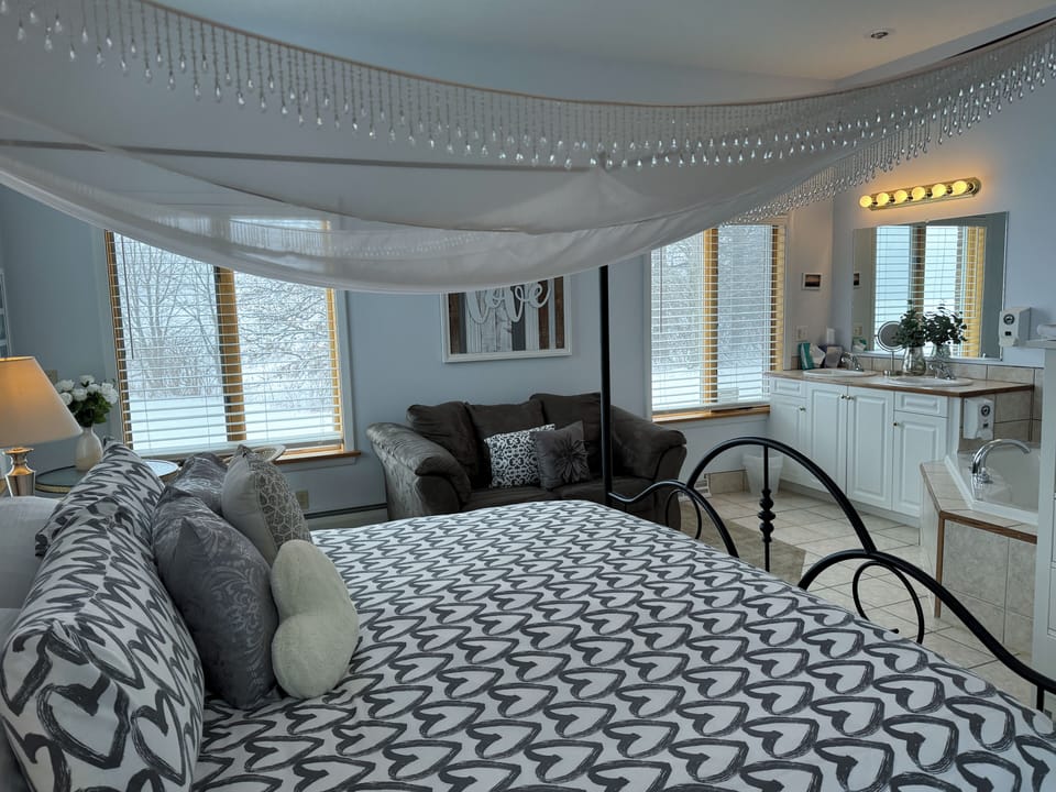 Room, Jetted Tub | Iron/ironing board, free WiFi