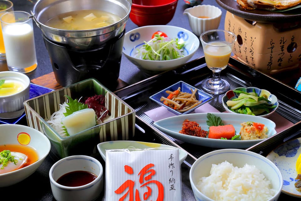 Daily Japanese breakfast for a fee