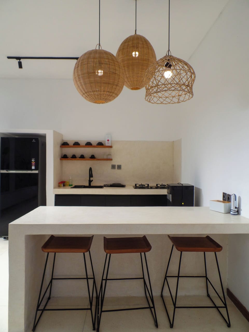 Luxury Villa, Ocean View | Private kitchen | Full-size fridge, stovetop, cookware/dishes/utensils