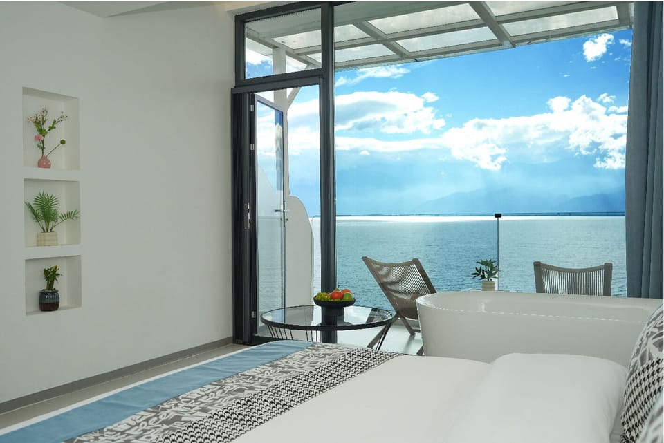 Deluxe Loft, Balcony, Ocean View | Terrace/patio