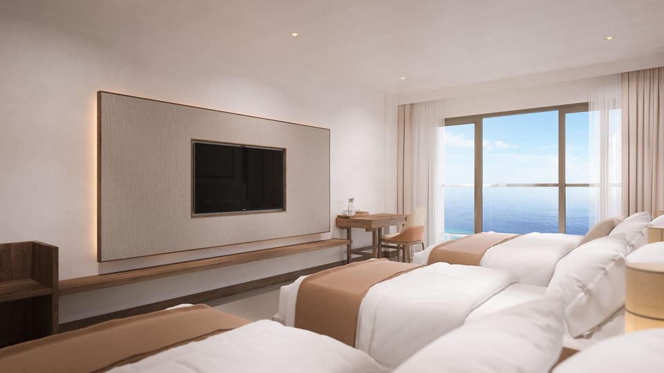 Quadruple Room, Balcony, Ocean View | Spa | Hot stone massages, deep-tissue massages, Swedish massages